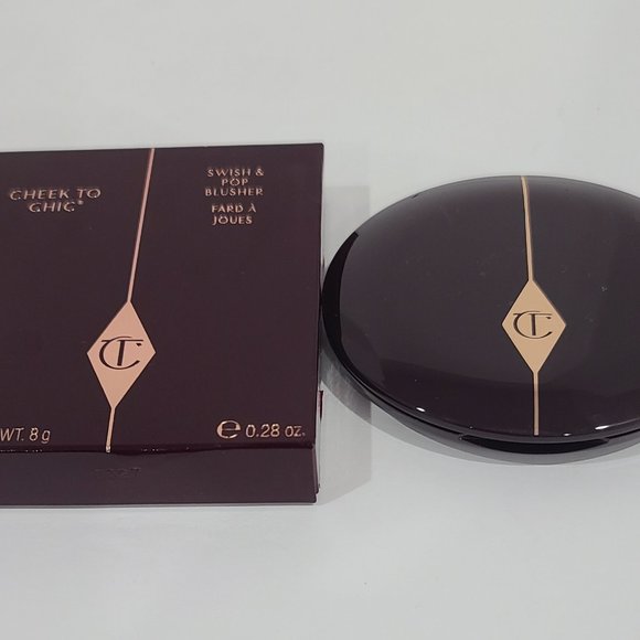 SALE! ✔️ Charlotte Tilbury FIRST LOVE Cheek To Chic Blush ✨ NEW - Picture 10 of 11